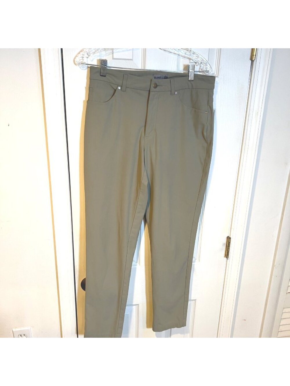VRST Men’s Tech Pants Stone Size 32 x 32 Tapered Leg